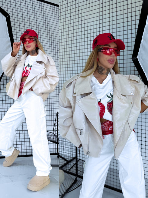 ONE SIZE jaka "MYSTIC CORE PU8020" - gaiši bēša