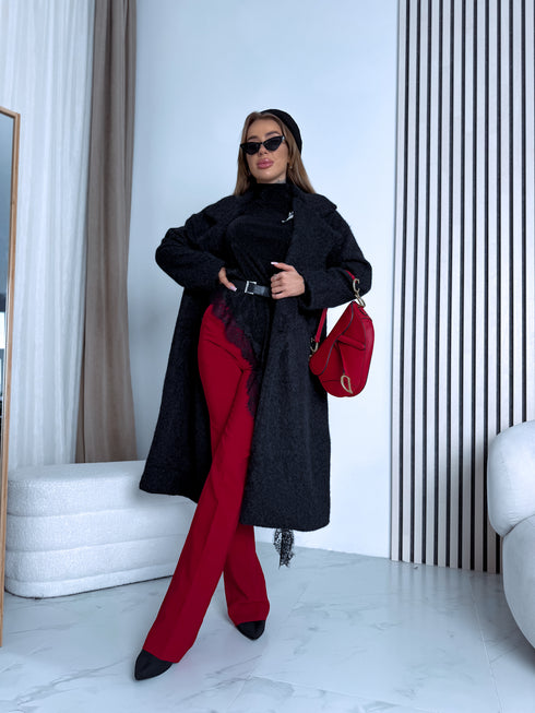 Mētelis "EVA 60705" - melns