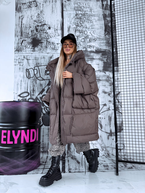 Lielizmēra dūnu virsjaka "SNOW DRIFT" - CHOCO