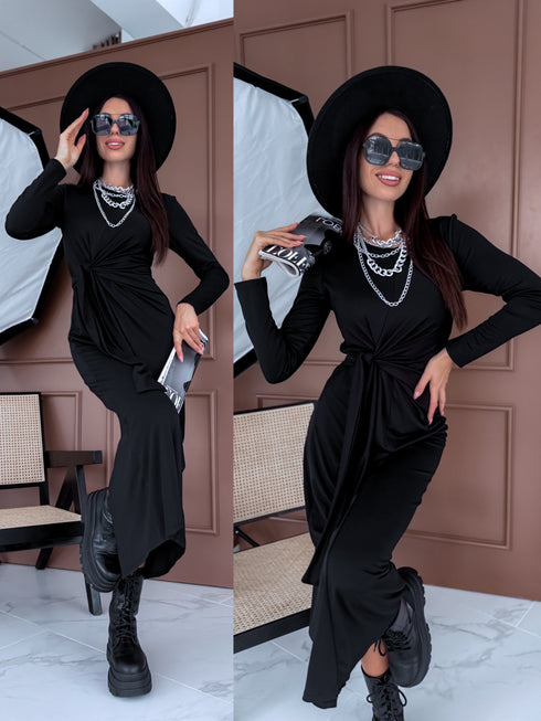 Платье "GREECE 24223" - ЧЁРНОЕ