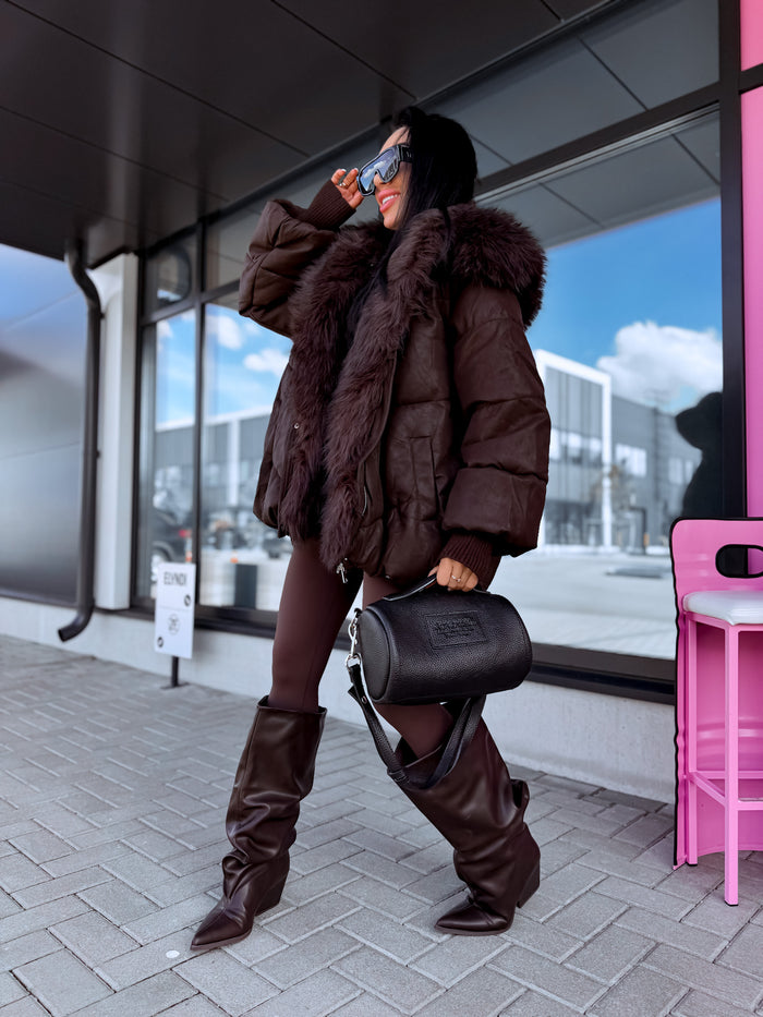 "STATUS STYLE Z20117" one size virsjaka - CHOCO