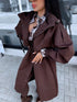 Mētelis "MOUNTAIN GIRL NA3059" - CHOCO