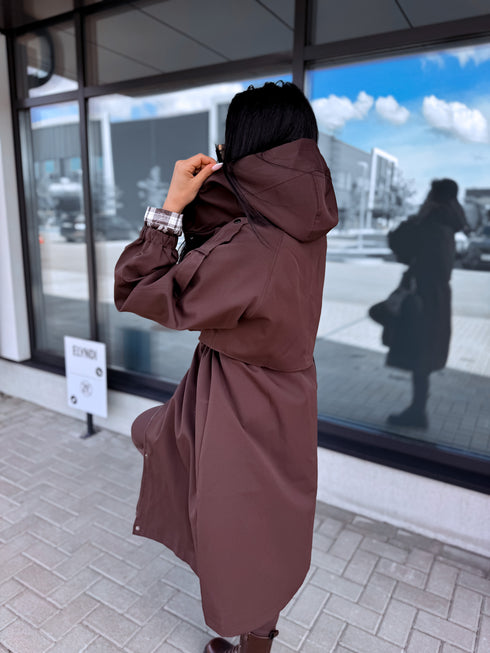 Mētelis "MOUNTAIN GIRL NA3059" - CHOCO
