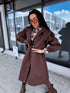 Mētelis "MOUNTAIN GIRL NA3059" - CHOCO