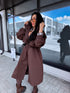 Mētelis "MOUNTAIN GIRL NA3059" - CHOCO