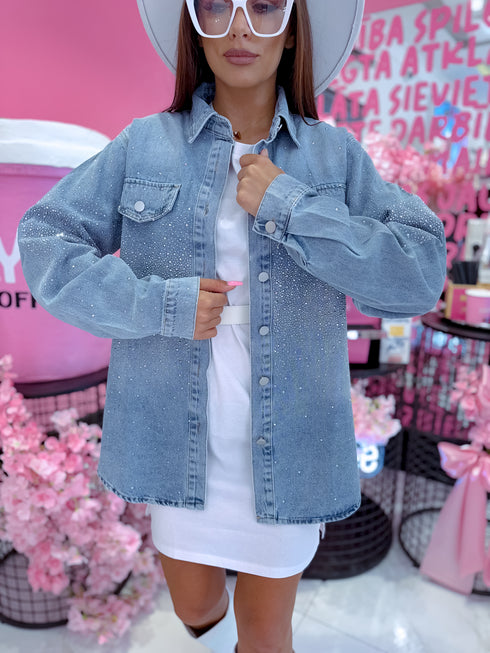 Джинсовка "BENIDORM D0038" - светло-синяя