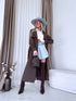 "PARIS CHIC 8017" garais trencis - CHOCO