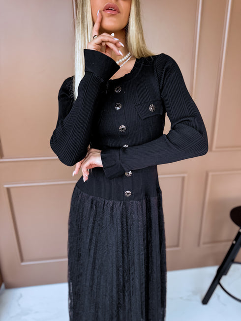 Kleita "RETRO CHIC HYY581" + josta - MELNA