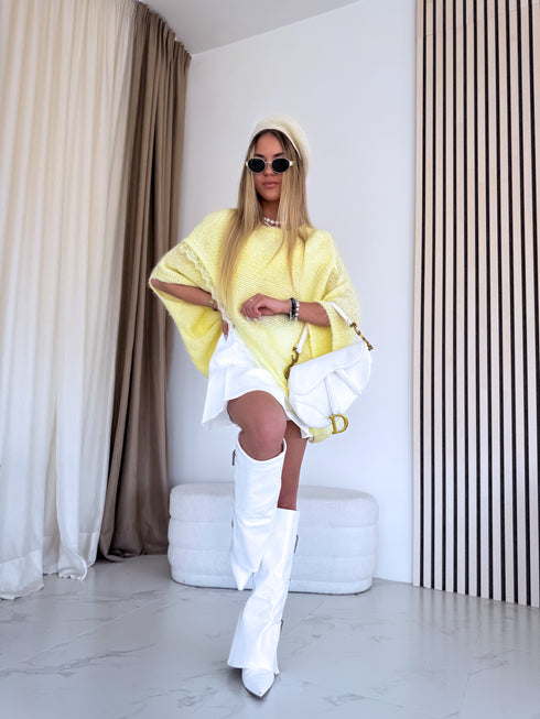 Mohēros laisvo stiliaus liemenė "POSES" 84236 - GELTONA