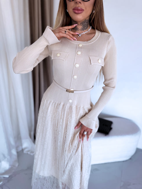 Kleita "RETRO CHIC HYY581" + josta - BĒŠA