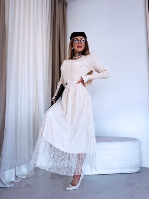 Kleita "RETRO CHIC HYY581" + josta - BĒŠA