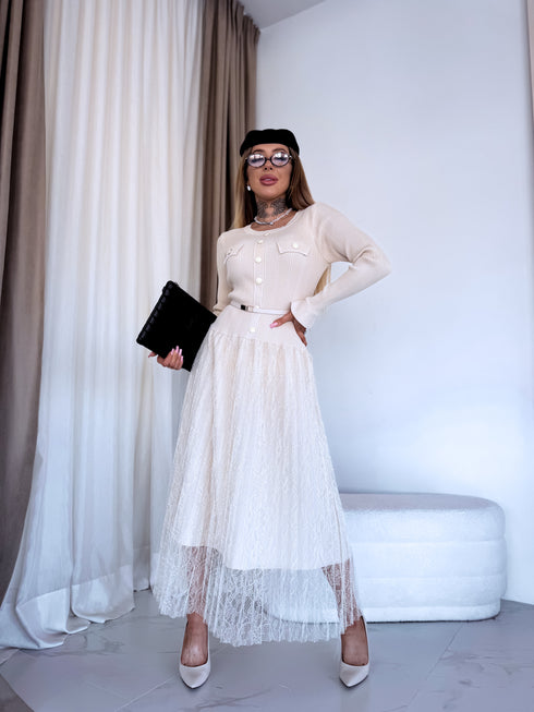 Kleita "RETRO CHIC HYY581" + josta - BĒŠA