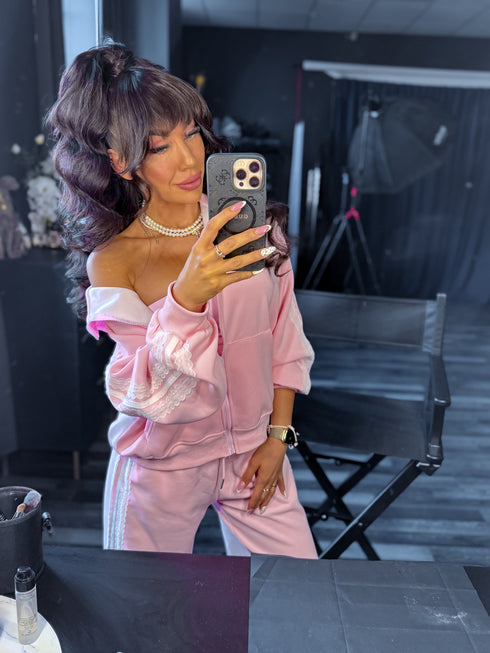 2in1 set "PINK LOVE EC8025" - soft pink