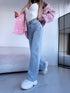 "HIGHLIGHT H880-9" jeans - LIGHT BLUE