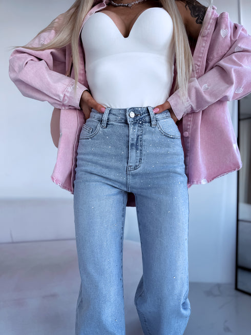 "HIGHLIGHT H880-9" jeans - LIGHT BLUE