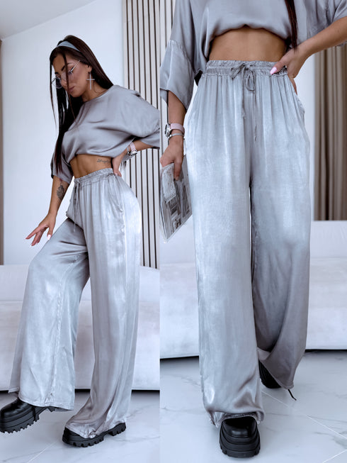 Pants "BURNING 5835" - GRAY