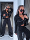 Set "POWER BABE" 30115 - BLACK