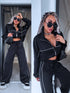 Set "POWER BABE" 30115 - BLACK