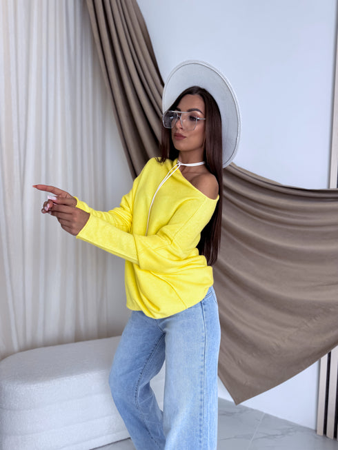 ELYNDI džemperis "SYMMETRY 37709" - GELTONAS