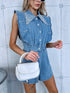 Denim Short Jumpsuit "Pearl"
