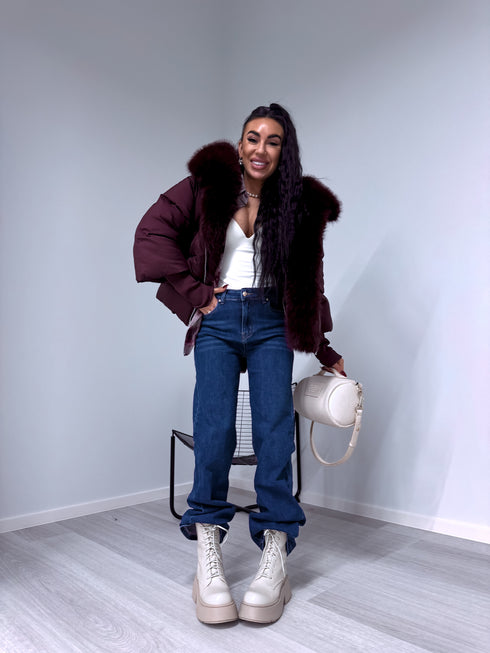 Jeans pants "GOOD LUCK DJ2518" - blue