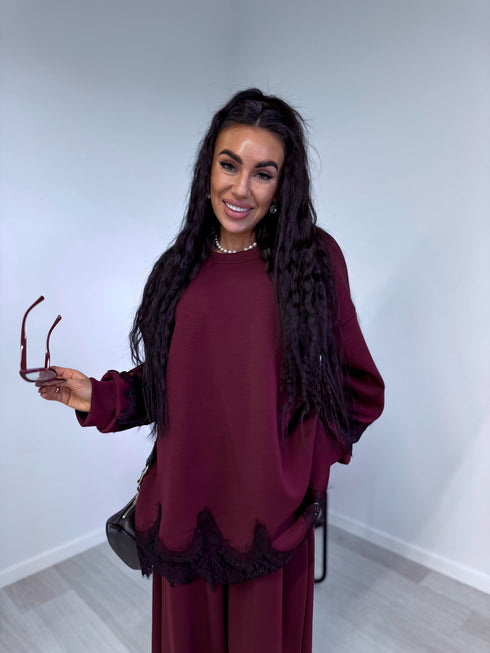 Komplekts "BLUSH 25055" - BORDO