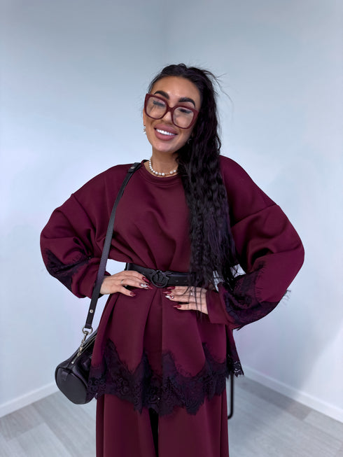 Komplekts "BLUSH 25055" - BORDO