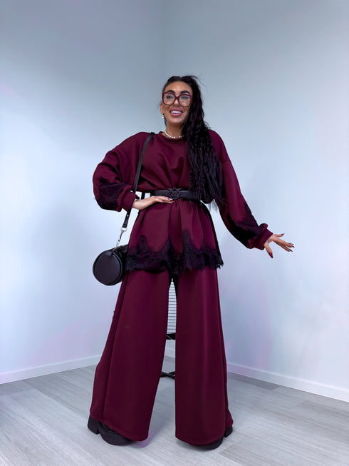 Komplekts "BLUSH 25055" - BORDO