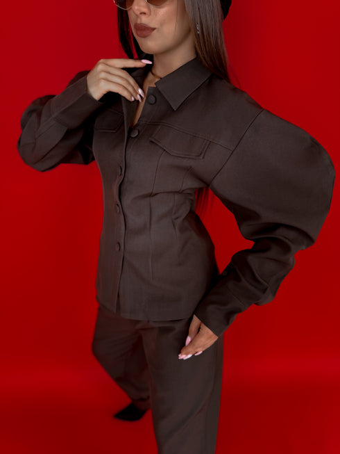 "SCARLET EC382" set - CHOCO