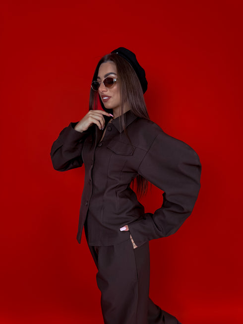 "SCARLET EC382" set - CHOCO