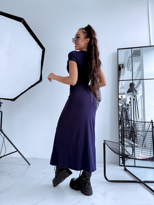 Dress "COUNTDOWN HS51" - DARK BLUE