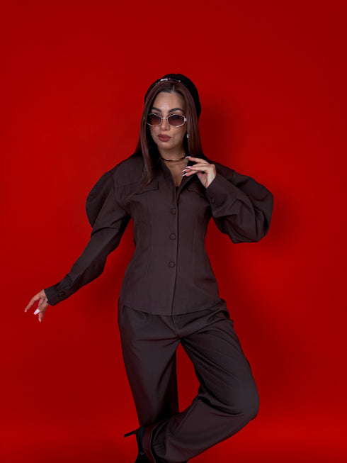 "SCARLET EC382" set - CHOCO