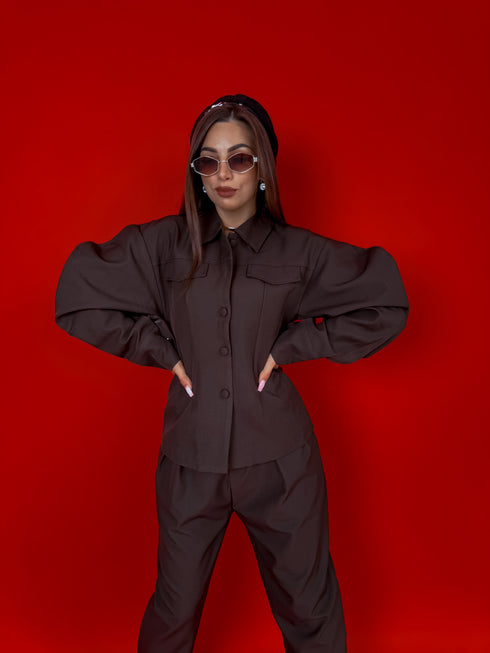 "SCARLET EC382" set - CHOCO