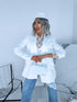 ONE SIZE jacket "LAST KISS" 2412 - WHITE