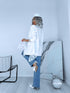 ONE SIZE jacket "LAST KISS" 2412 - WHITE
