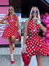 Red dress "FLIRT IN DOT" 1367