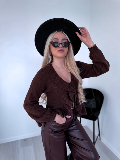 Megzta striukė "HALLS 2822" - CHOCO