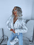 Silver Tone, Faux Leather Jacket "MAGMA 16133"