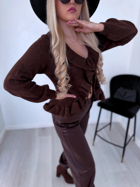 Megzta striukė "HALLS 2822" - CHOCO