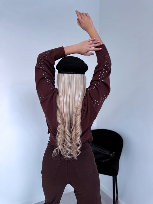 Джемпер "ACCENT" CK012 - CHOCO