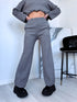 Knitted Set "Crystal Xmas LO-133AB" - GREY
