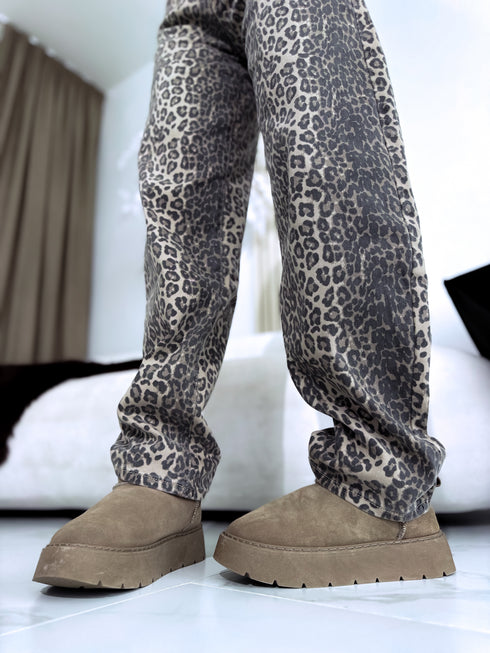 "CATCODE T6065" джинсы - коричневые