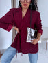 Žakete "COUTURE V8061" - BORDO