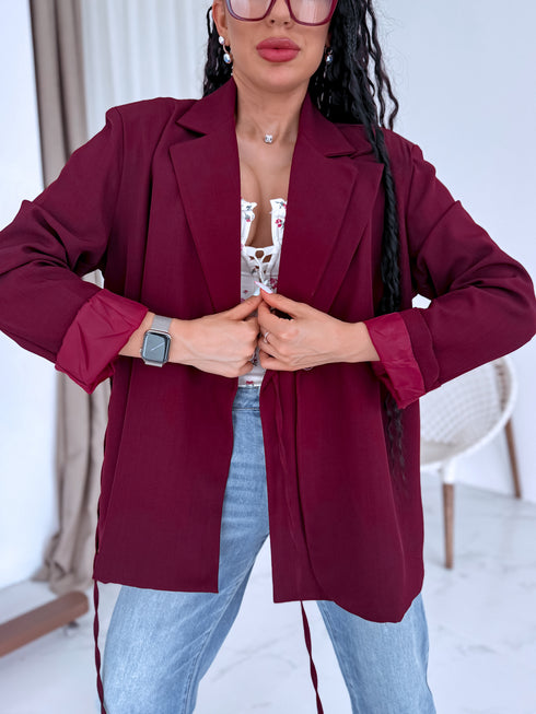 Žakete "COUTURE V8061" - BORDO