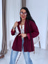 Žakete "COUTURE V8061" - BORDO