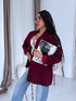 Žakete "COUTURE V8061" - BORDO