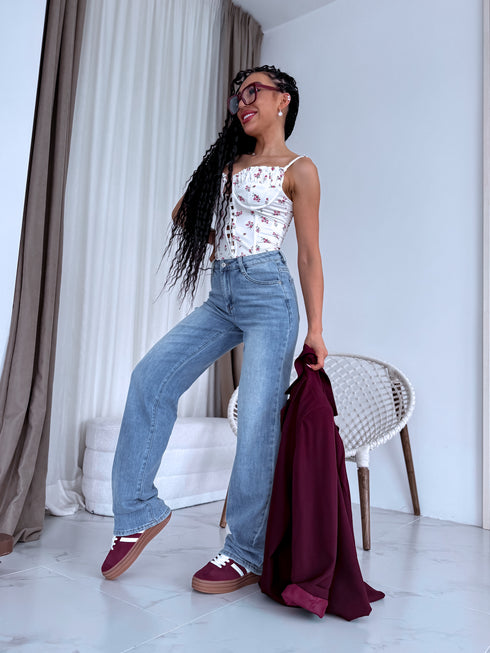 LIGHT BLUE džinsa bikses "LAGUNA" T6272-4