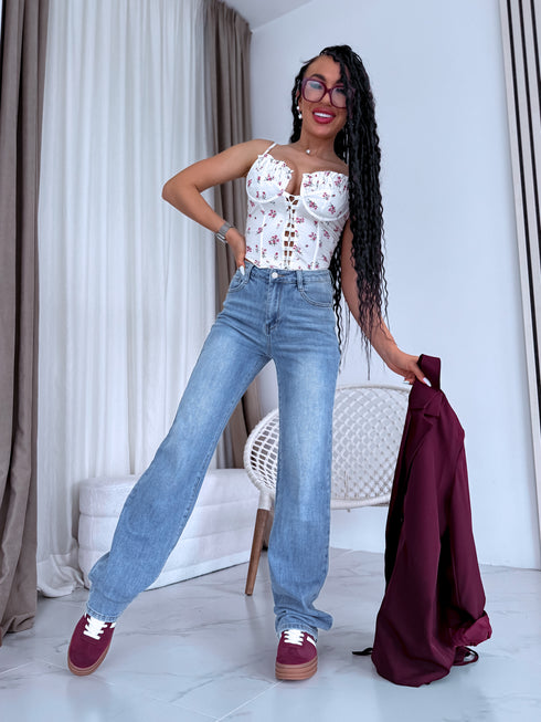 LIGHT BLUE džinsa bikses "LAGUNA" T6272-4