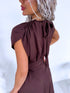 VIENTOŅA kleita "TOO MUCH" 1367 - CHOCO