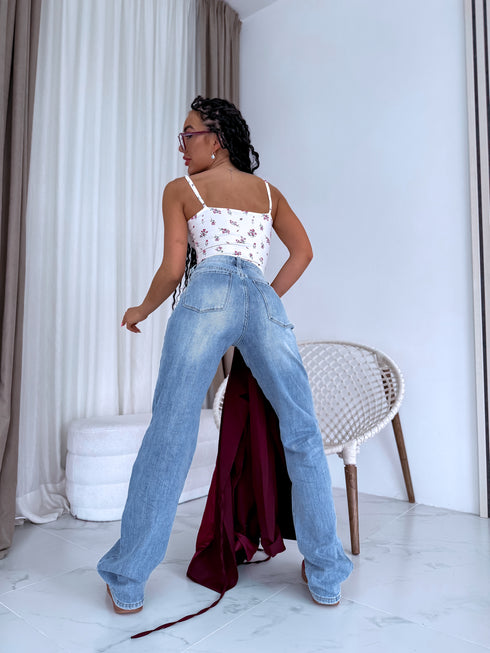 LIGHT BLUE džinsa bikses "LAGUNA" T6272-4